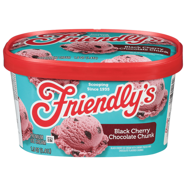 Save on Friendly's Premium Ice Cream Black Cherry Chocolate Chunk Order