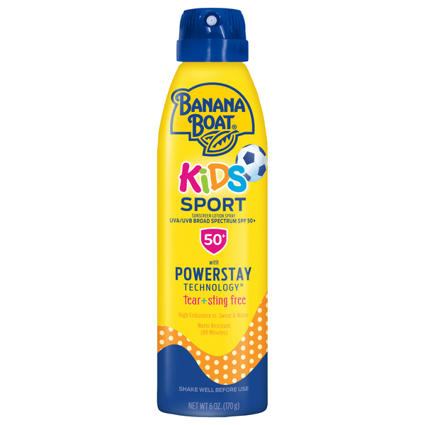 Save on Banana Boat Kids Sport Sunscreen Lotion Spray SPF 50 Order