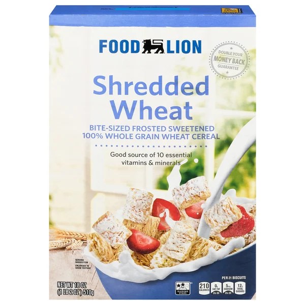 Save on Food Lion BiteSized Frosted Shredded Wheat Cereal Order Online