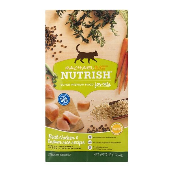 Save on Rachael Ray Nutrish Dry Cat Food Real Chicken & Brown Rice Natural Order Online Delivery