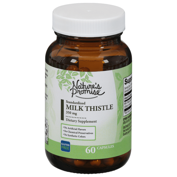 Save on Nature's Promise Milk Thistle 350 mg Dietary Supplement