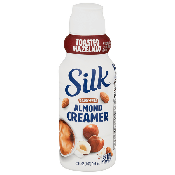 Save on Silk Almond Creamer Toasted Hazelnut Dairy Free Order Online Delivery Giant