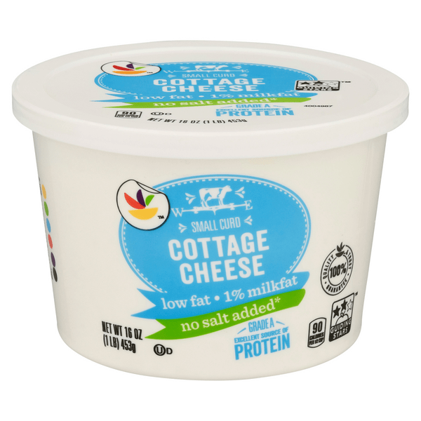 Save on Our Brand Cottage Cheese Small Curd Low Fat 1 Milkfat No Salt