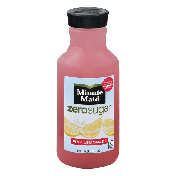 Save on Minute Maid Zero Sugar Pink Lemonade Order Online Delivery GIANT