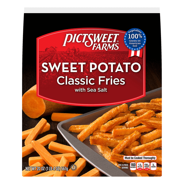 Save on Pictsweet Farms Sweet Potato Straight Cut Fries with Sea Salt