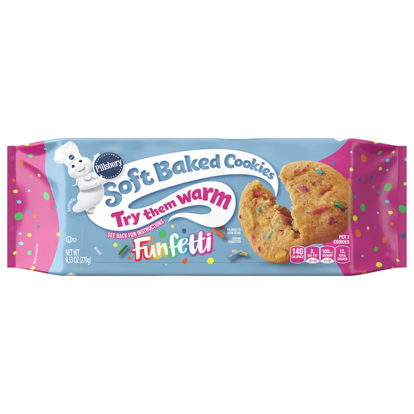 Save on Pillsbury Soft Baked Cookies Confetti Order Online Delivery GIANT