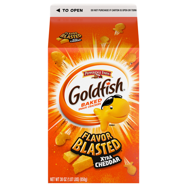 Save on Pepperidge Farm Goldfish Flavor Blasted Baked Snack Crackers