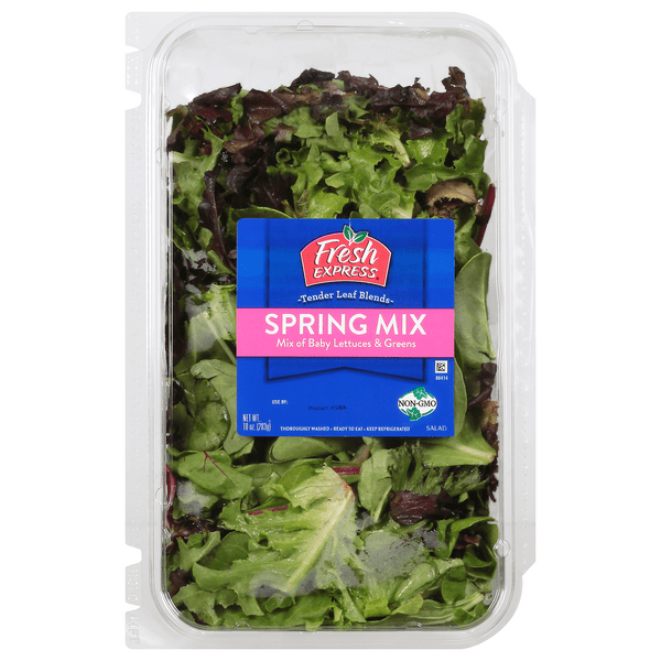Save on Fresh Express Tender Leaf Blends Spring Mix Salad Order Online