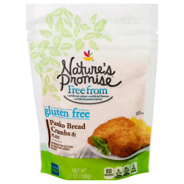 Save on Nature's Promise Panko Bread Crumbs Plain Gluten Free Order
