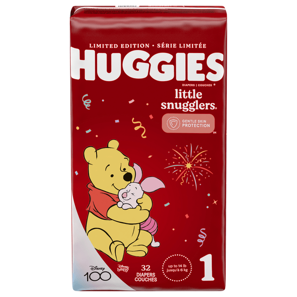Save on Huggies Little Snugglers Disney Baby Size 1 Diapers Up to 14