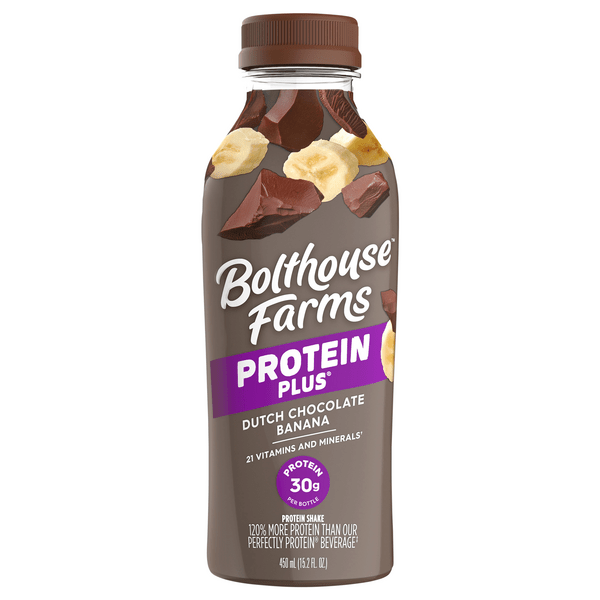 Save on Bolthouse Farms Protein Plus Dutch Chocolate Banana Protein Shake Order Online Delivery
