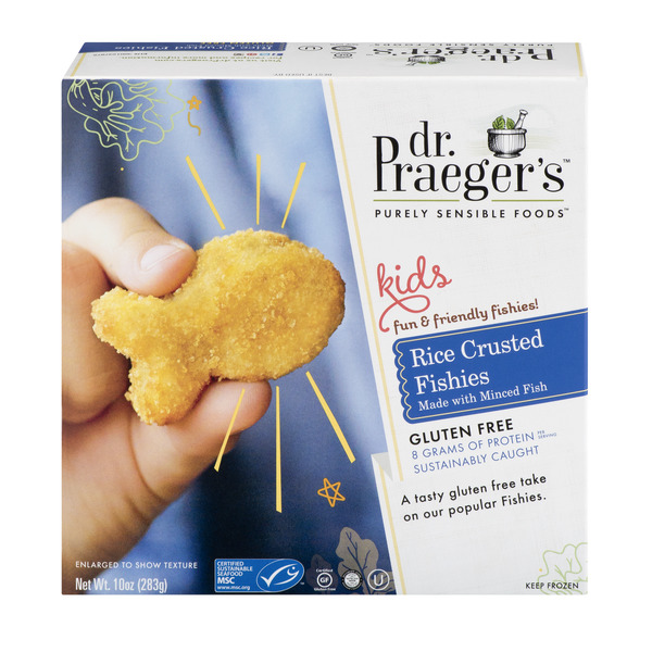 Save on Dr. Praeger's Kids Rice Crusted Fishies Gluten Free apx 25 ct