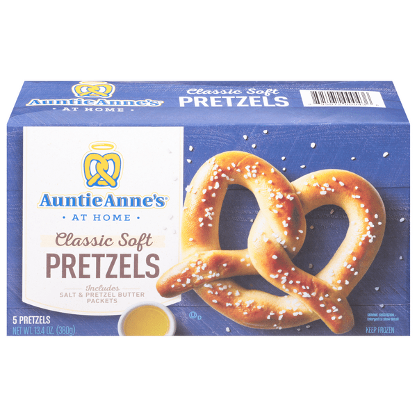 Save on Auntie Anne's Soft Pretzels Classic 5 ct Order Online