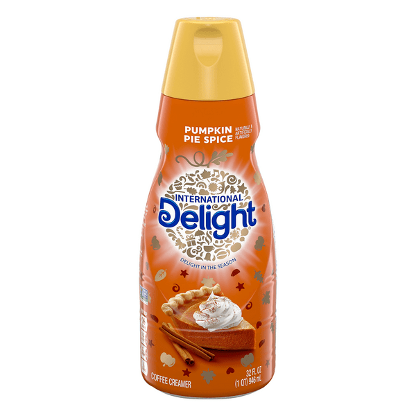 Save on International Delight Coffee Creamer Pumpkin Pie Spice