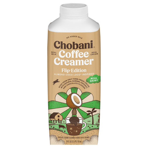 Save on Chobani Coffee Creamer Flip Edition Almond Coco Loco Order