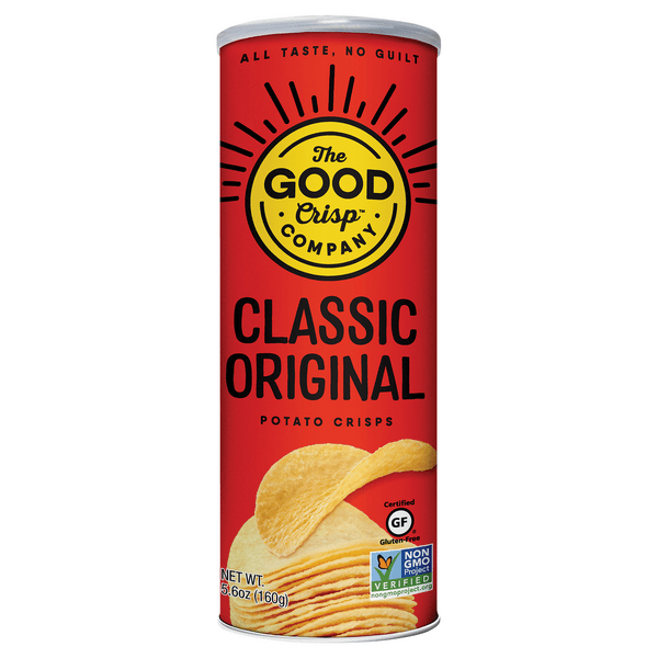 Save on The Good Crisp Company Potato Crisps Classic Original Gluten