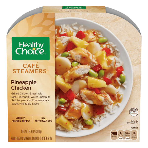 Save on Healthy Choice Cafe Steamers Pineapple Chicken Order Online