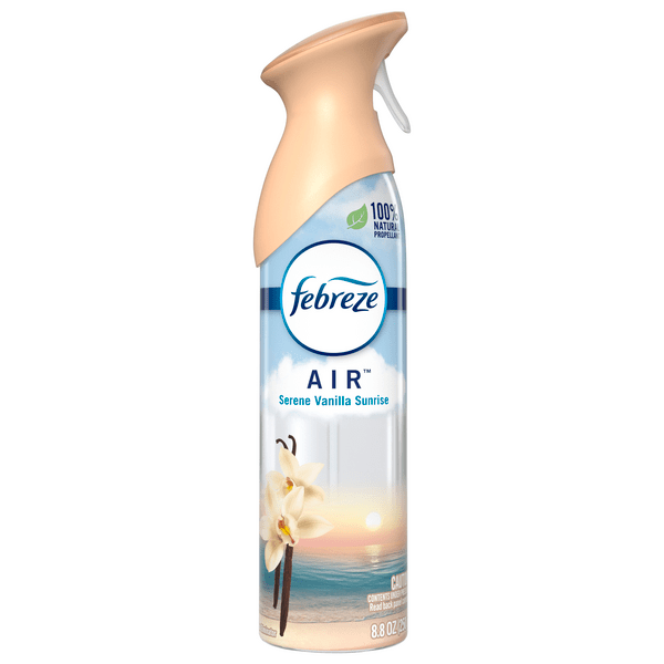 Save on Febreze Air Freshener Serene Vanilla Sunrise Spray Order Online