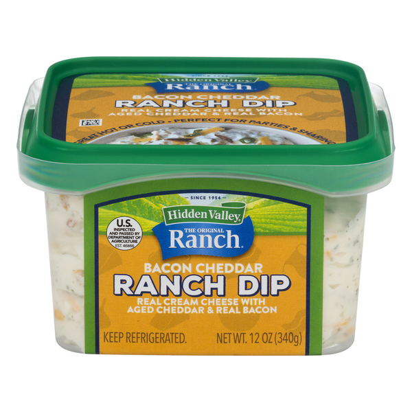 Save on Hidden Valley Ranch Dip Bacon Cheddar Order Online Delivery Giant