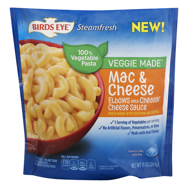 Save on Birds Eye Veggie Made Mac & Cheese Order Online Delivery MARTIN'S