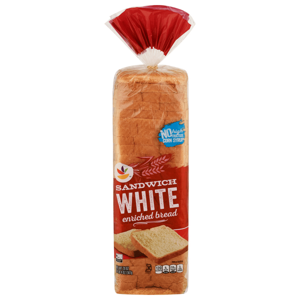 Save on Our Brand Sandwich White Enriched Bread Order Online Delivery