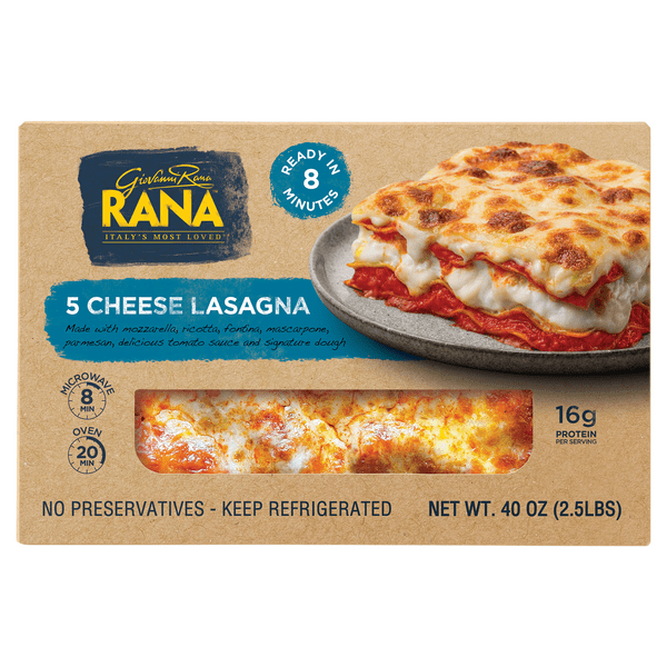 Save on Giovanni Rana Lasagna 5 Cheese Family Size Fresh Order Online