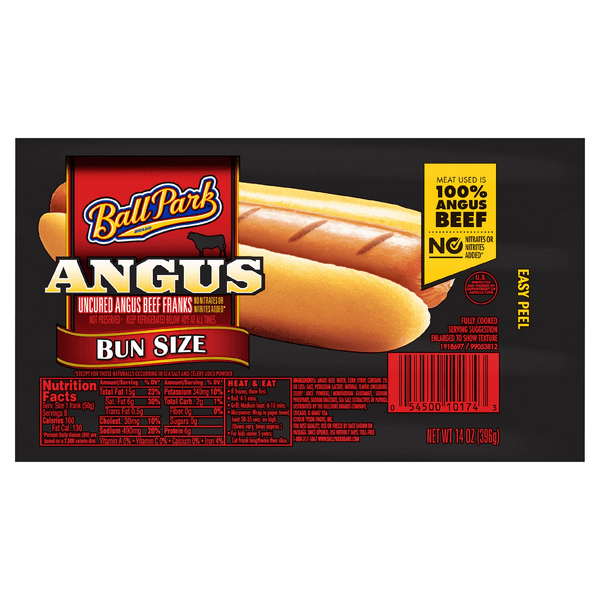 Ball Park Angus Beef Franks Nutrition Info Besto Blog