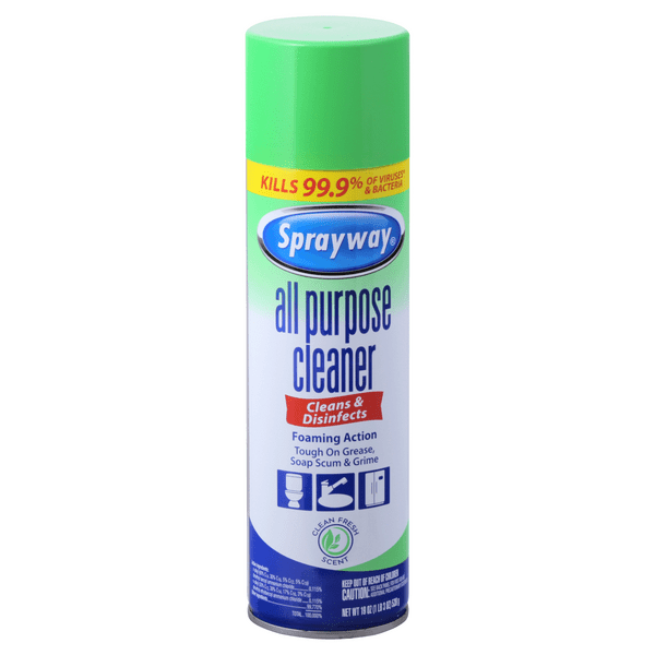 Save on Sprayway Foaming Action Clean Fresh Scent All Purpose Cleaner