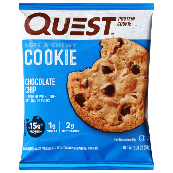 Save on Quest Protein Soft Cookie Chocolate Chip Low Carb Keto Order