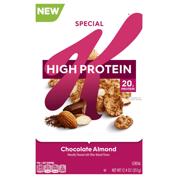 Save on Special K High Protein Breakfast Cereal Chocolate Almond Order Online Delivery Stop & Shop