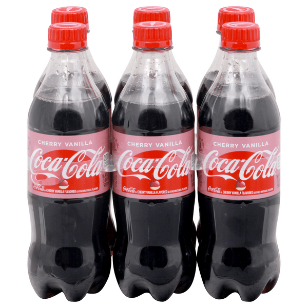 Save on CocaCola Cherry Vanilla 6 pk Order Online