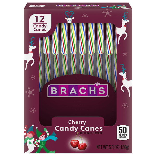 Save on Brach's Candy Canes Cherry 12 ct Order Online Delivery Giant