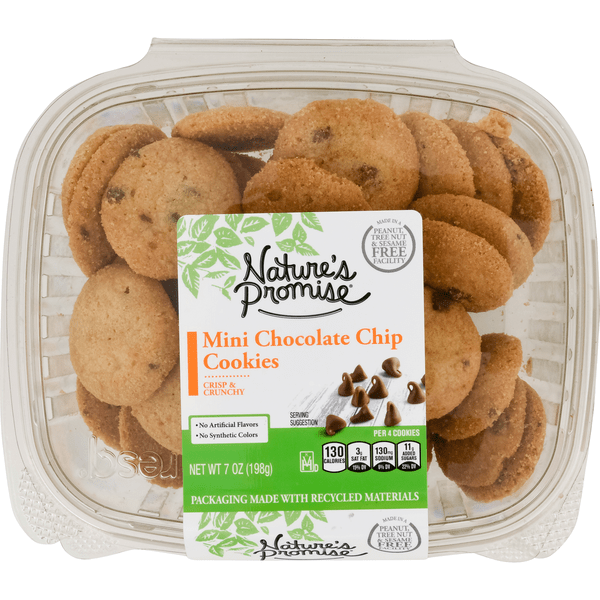 Save on Nature's Promise Mini Chocolate Chip Cookies Order Online