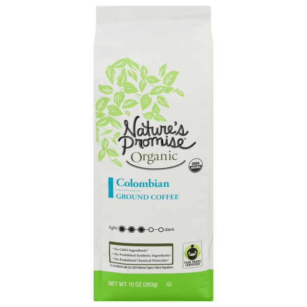 Save on Nature's Promise Organic Colombian Coffee (Ground) Order Online Delivery GIANT