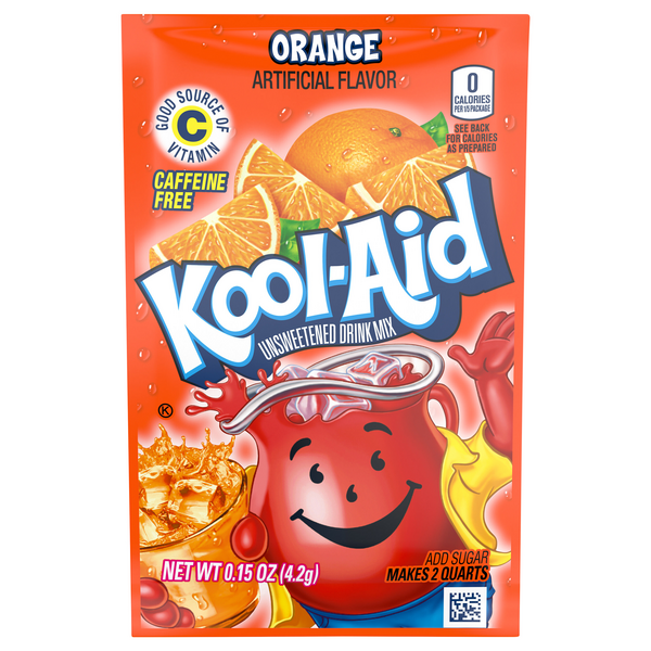 Save on KoolAid Drink Mix Orange Unsweetened Order Online Delivery Food Lion