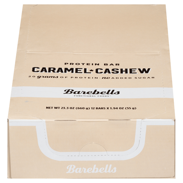 Save on Barebells Protein Bar Caramel Cashew 12 ct Order Online