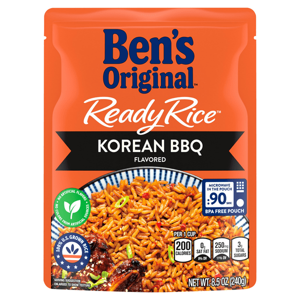 Save on Ben's Original 90 Second Ready Rice Korean BBQ Order Online