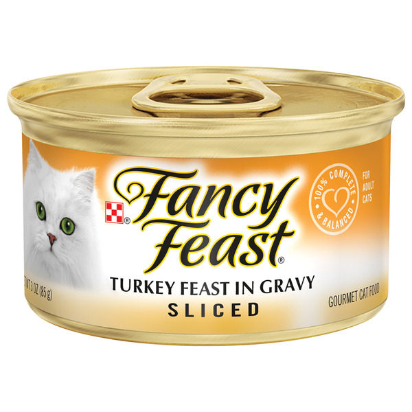 Save on Fancy Feast Wet Cat Food Sliced Turkey Feast in Gravy Order