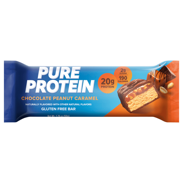 Save on Pure Protein Bar Chocolate Peanut Caramel Gluten Free Order