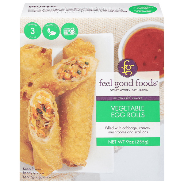 Save on Feel Good Foods Eggs Rolls Vegetable Gluten Free Order Online