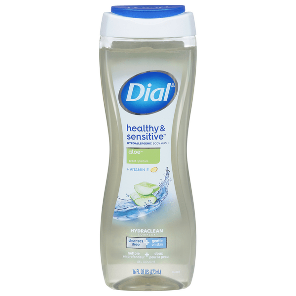 Save on Dial Healthy & Sensitive Aloe + Vitamin E Hypoallergenic Body