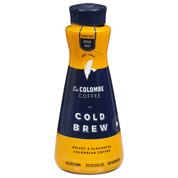 Save on La Colombe Unsweetened Medium Roast Colombian Cold Brew Coffee
