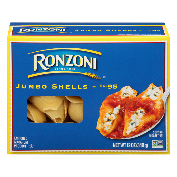 Save on Ronzoni Pasta Shells No. 95 Jumbo Order Online Delivery Stop