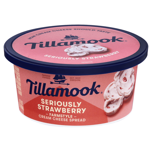 Save on Tillamook Cream Cheese Spread Seriously Strawberry Order Online
