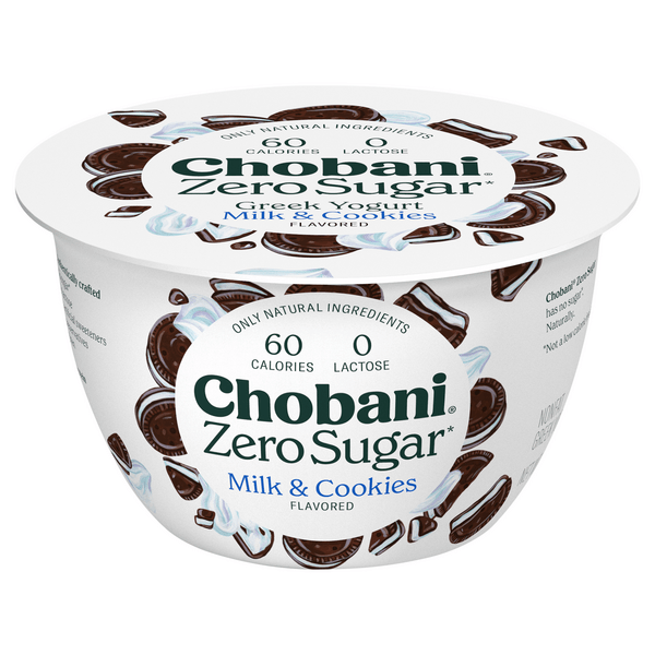 Save on Chobani Greek Yogurt Milk & Cookies Flavor Zero Sugar Order