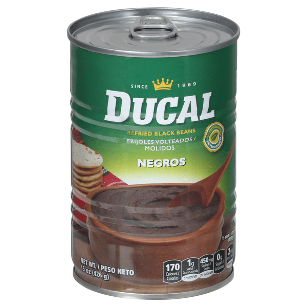 Save on Ducal Refried Black Beans Order Online Delivery Stop & Shop