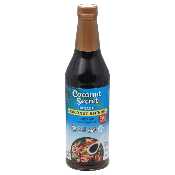 Save on Coconut Secret Coconut Aminos 72 Less Sodium Organic Gluten
