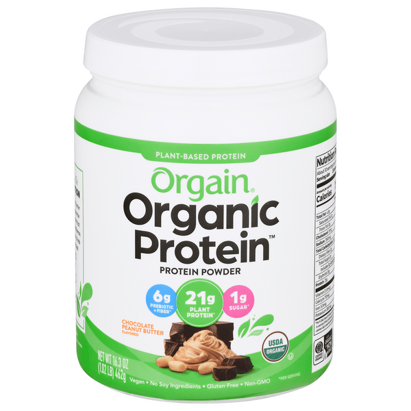 Save on Orgain Organic Protein PlantBased Powder Chocolate Peanut