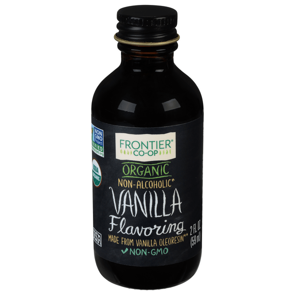 Save on Frontier CoOp Vanilla Flavoring Organic NonAlcoholic Order