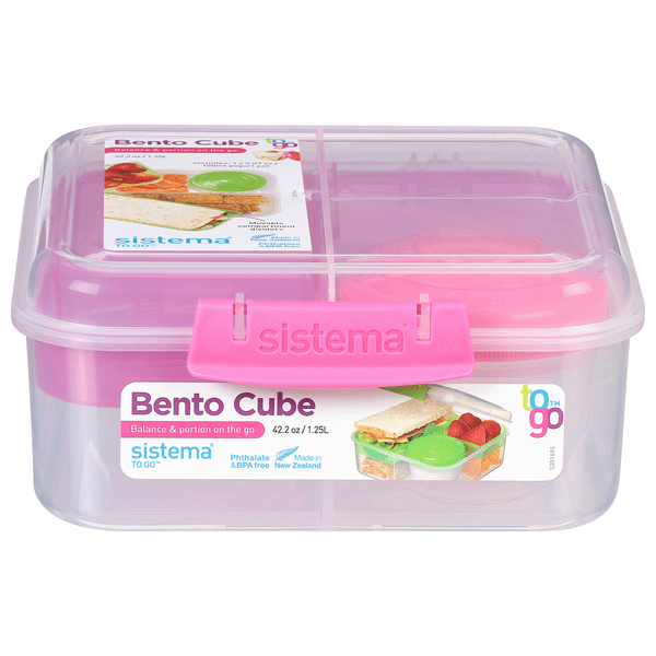 Save on Sistema To Go Bento Cube Pink Order Online Delivery Food Lion
